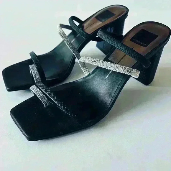 NEW! Dolce Vita Prisma Toe Loop Heel Sandals - Picture 3 of 7